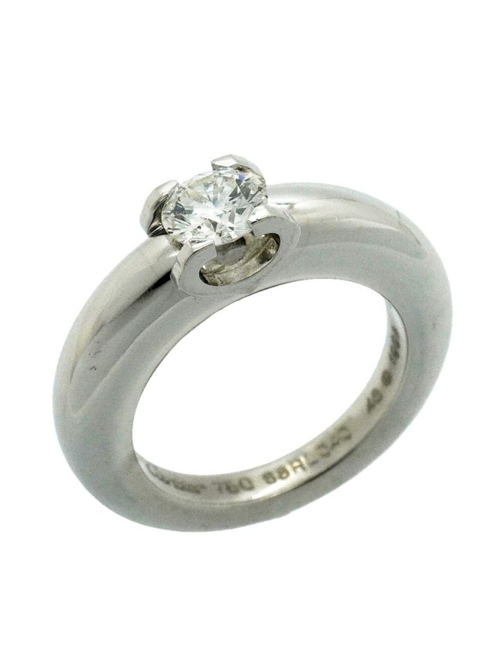 Cartier Ring Solitaire C de Cartier White Gold Diamond